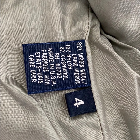 VINTAGE burberry wool coat - Picture 6 of 6